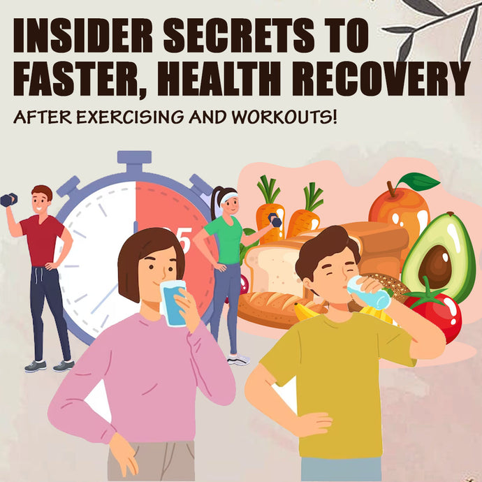 Insider Secrets to Faster, Health Recovery After Exercising and Workouts!