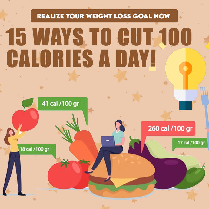 15 Ways to Cut 100 Calories a Day - How to Realize Your Weight Loss Goals Now!